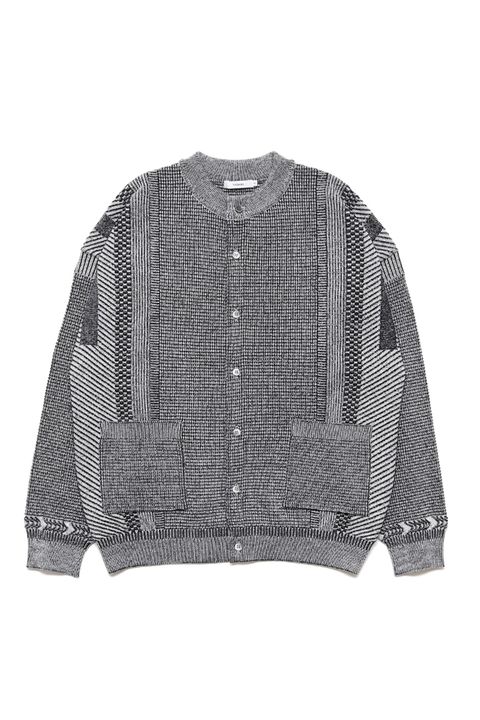 Shinryo Cardigan | MIX-GRAY | ニット