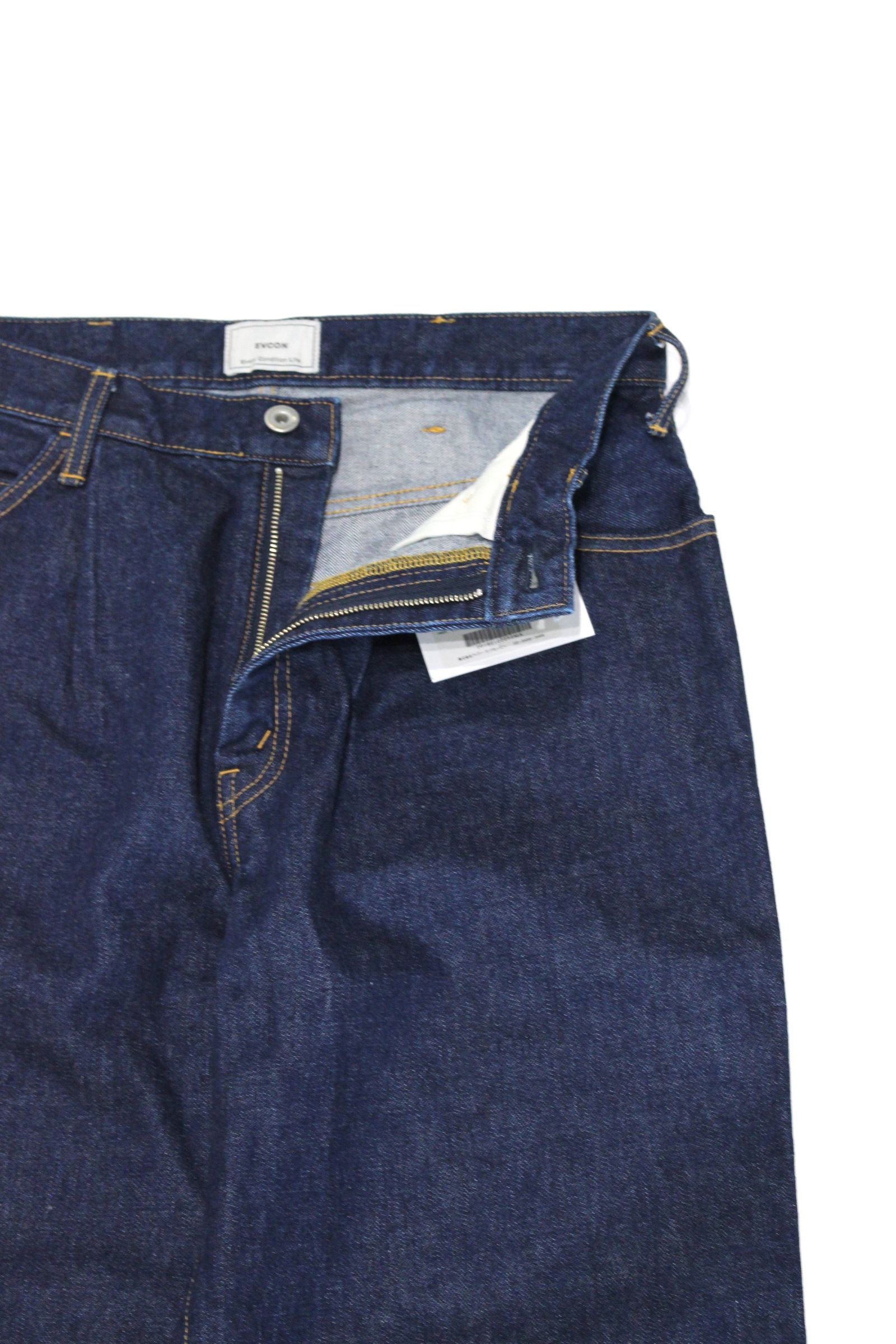 EVCON - 5POCKET TUCK WIDE DENIM/タックワイドデニムパンツ | NapsNote