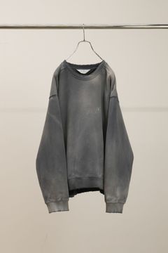 [ラスト1点] UNEVENNESS SWEAT SHIRT | GRAY | スウェット