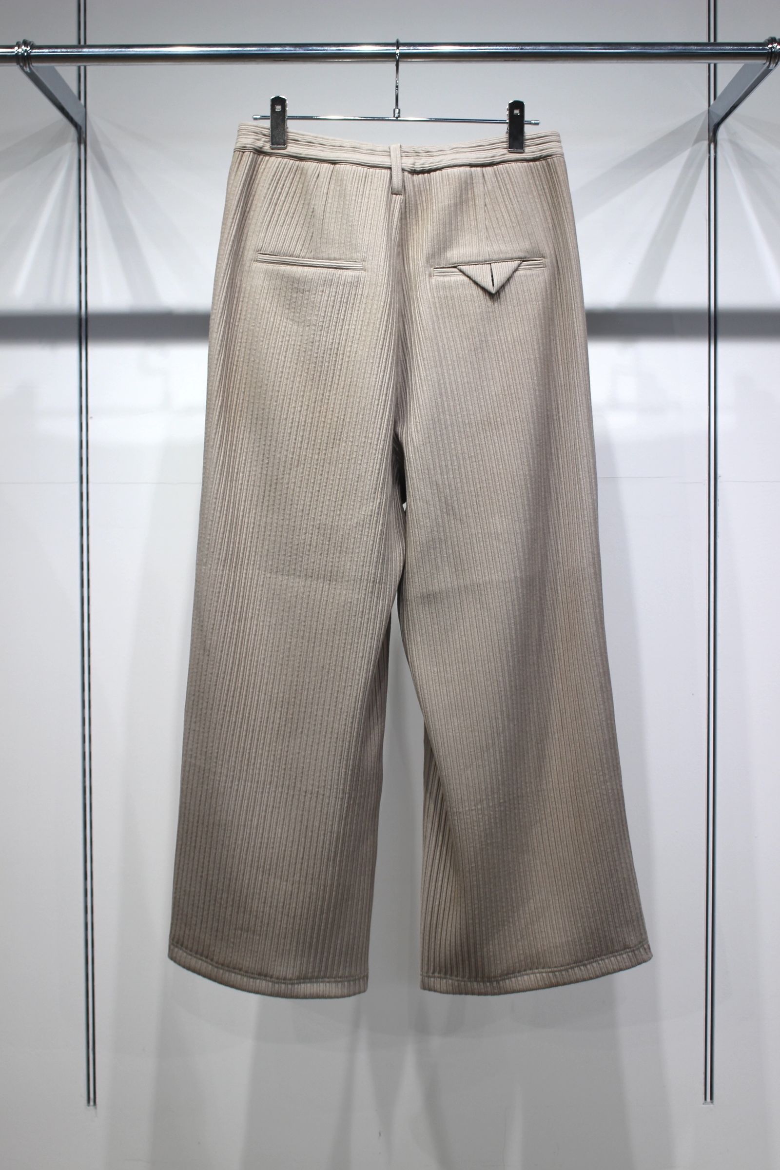 [ラスト1点] WIDE EASY PANTS | GREIGE | イージーパンツ