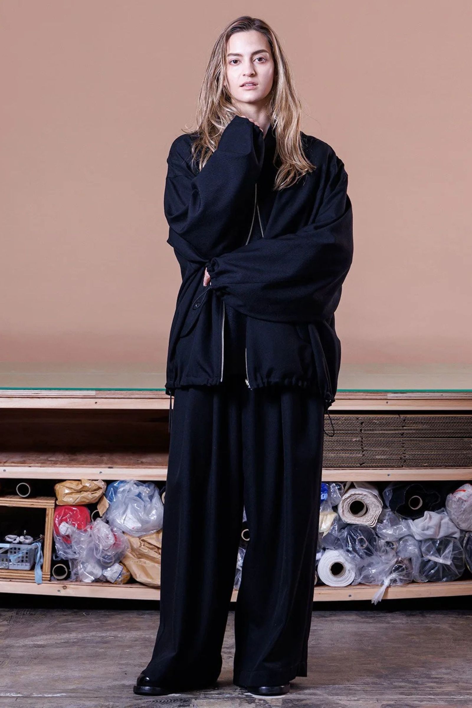 BISHU OLD SURGE Reversible Blouson | BLACK | リバーシブルブルゾン