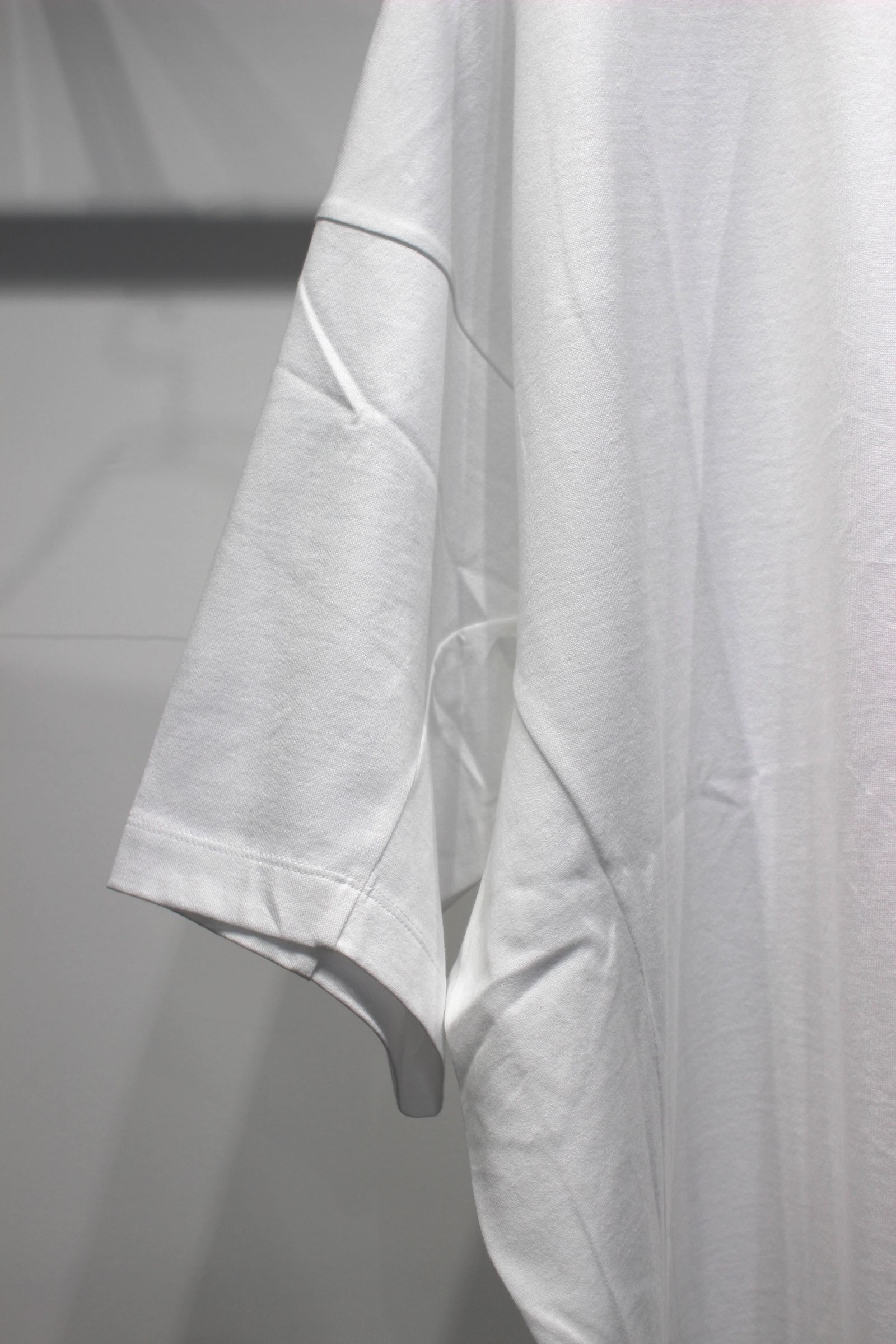 [ラスト1点] GIZANDY JERSEY OVERSIZE T-SHIRT | WHITE | カットソー