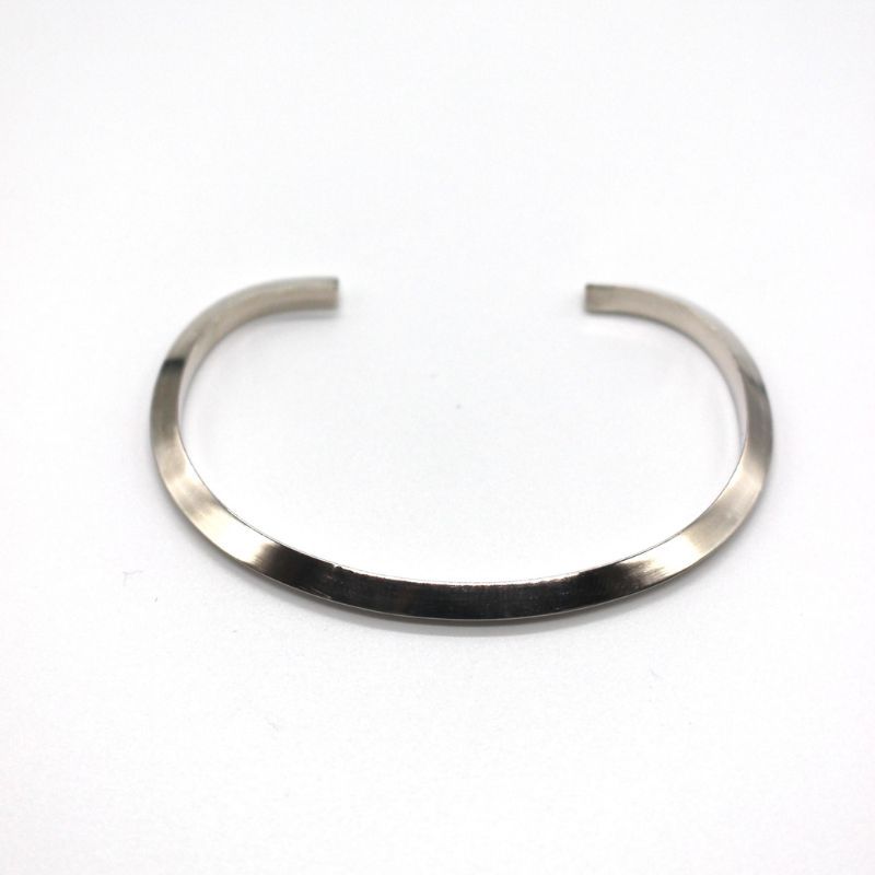 U223 " SLOPE/4mm " BANGLE | SILVER950 | バングル