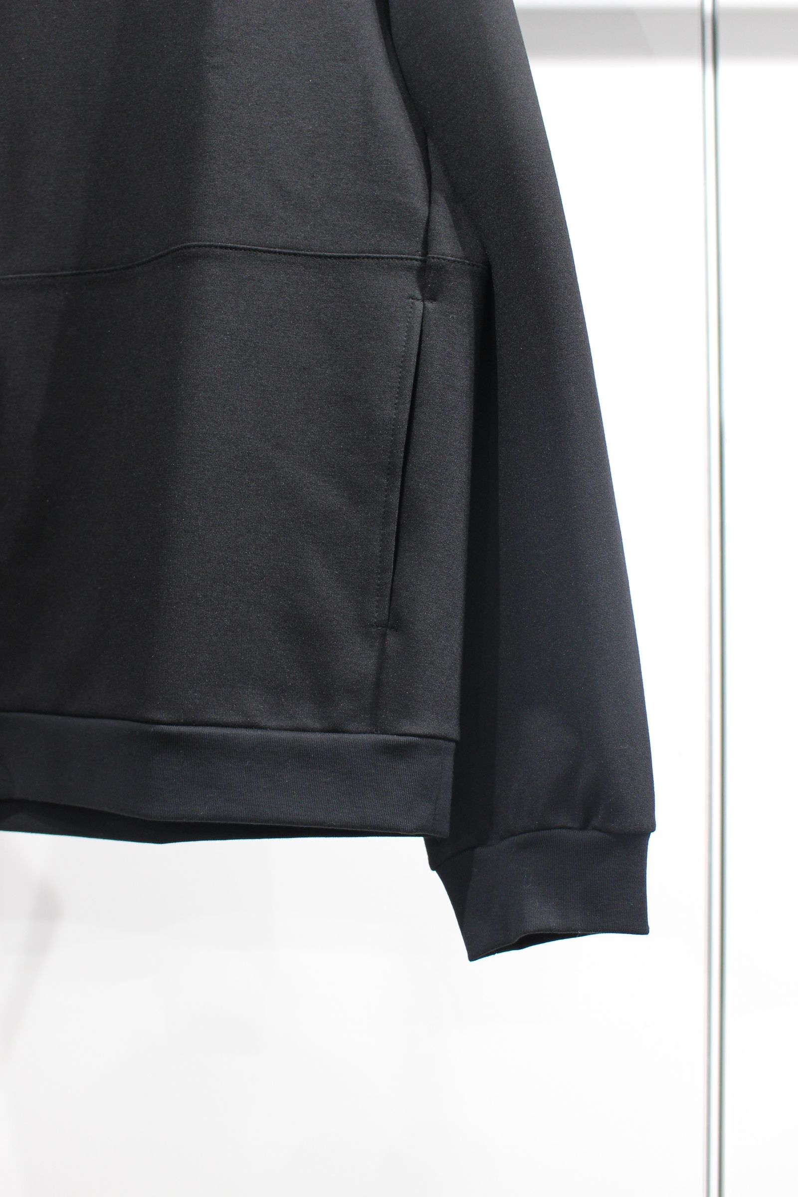 STAND NECK SILKY BLOUSON / スタンドネックブルゾン | BLACK | ジャケット