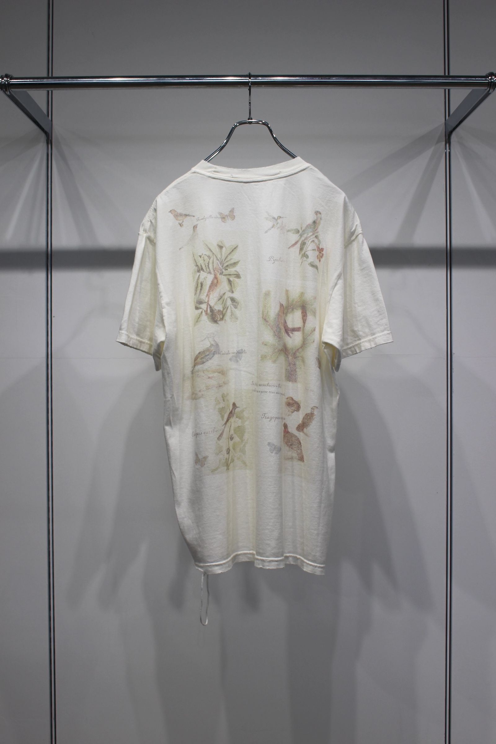 BIRD ENCYCLOPEDIA T-SHIRT | WHITE | カットソー