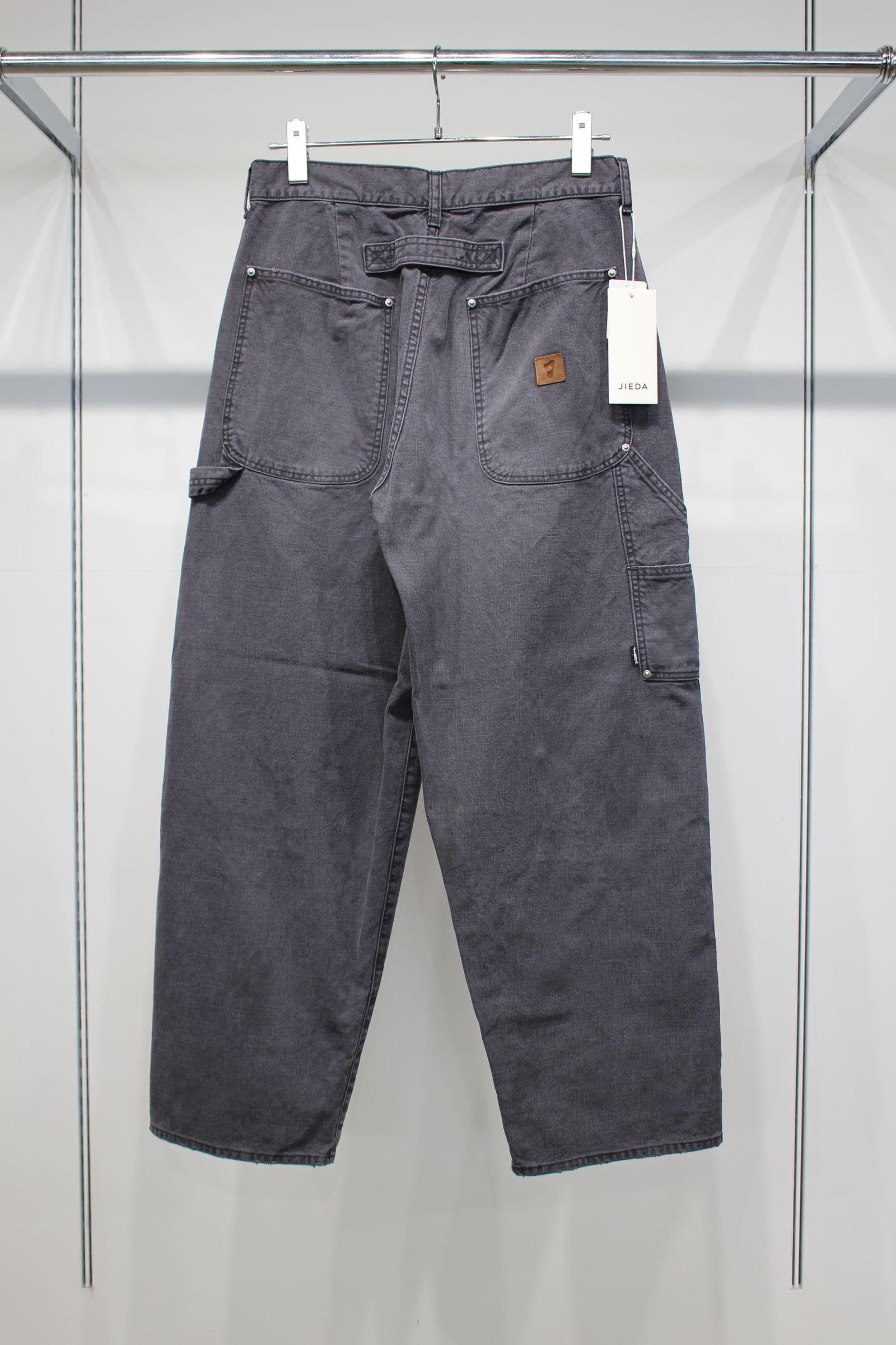 DUCK DOUBLE KNEE PANTS | BLACK | ダブルニーパンツ