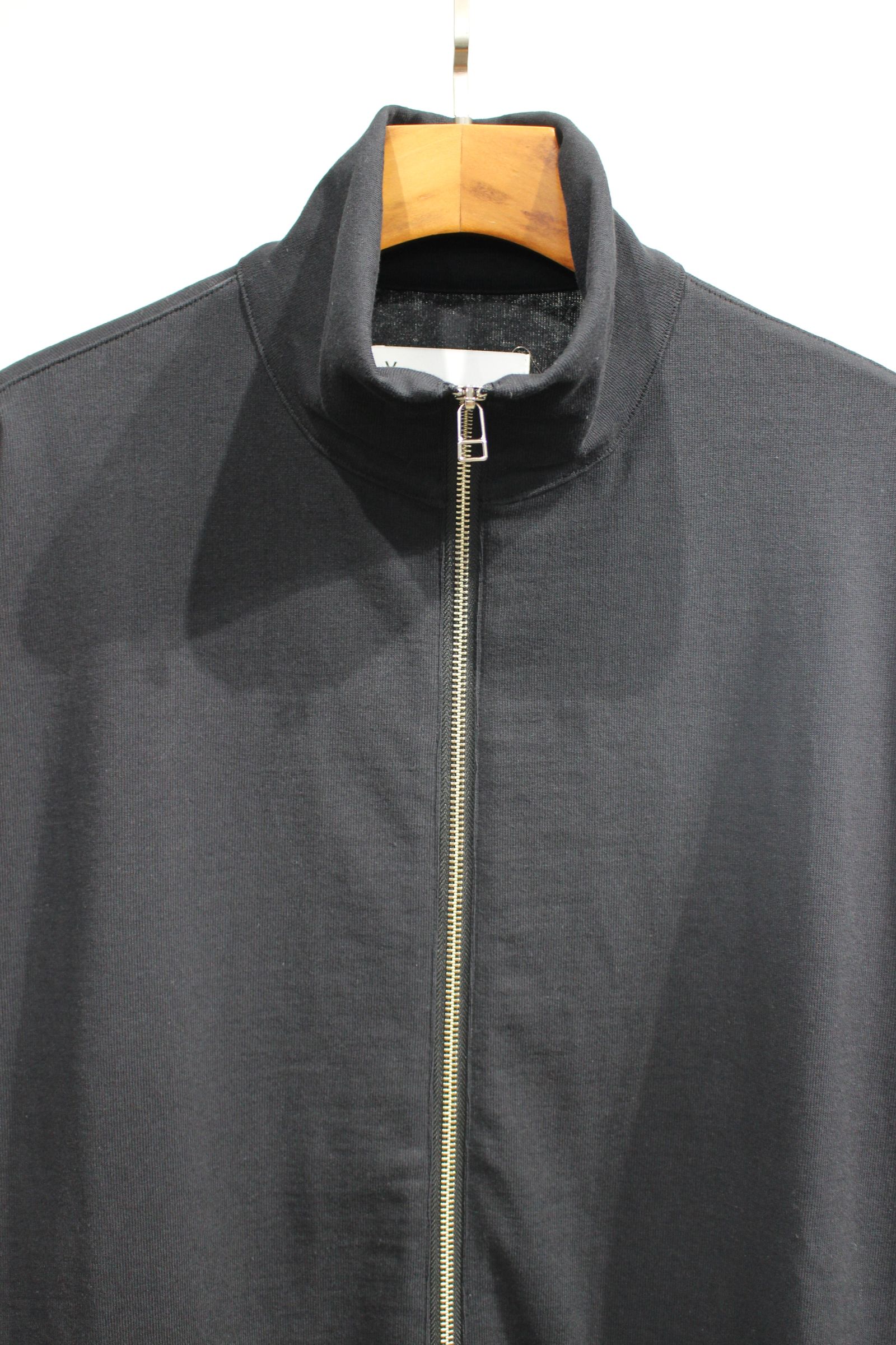 トップス VOAAOV OVERSIZED SWEAT BLACK VOAAOV - BD JERSEY Zip Up Sweatshirt | BLACK | ジップアップ