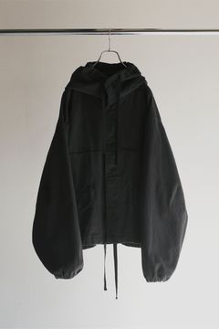 DRILL HOODIE JACKET | BLACK | ジャケット