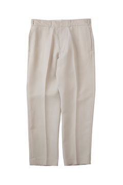 POLY WORK PANTS -FULLY DULL SPAN TWILL- /ワークパンツ