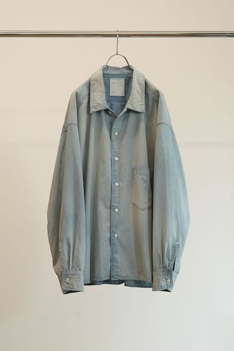 ANCELLM アンセルム 2025SS DENIM WESTERN SHIRT（ANCELLM｜DENIM 