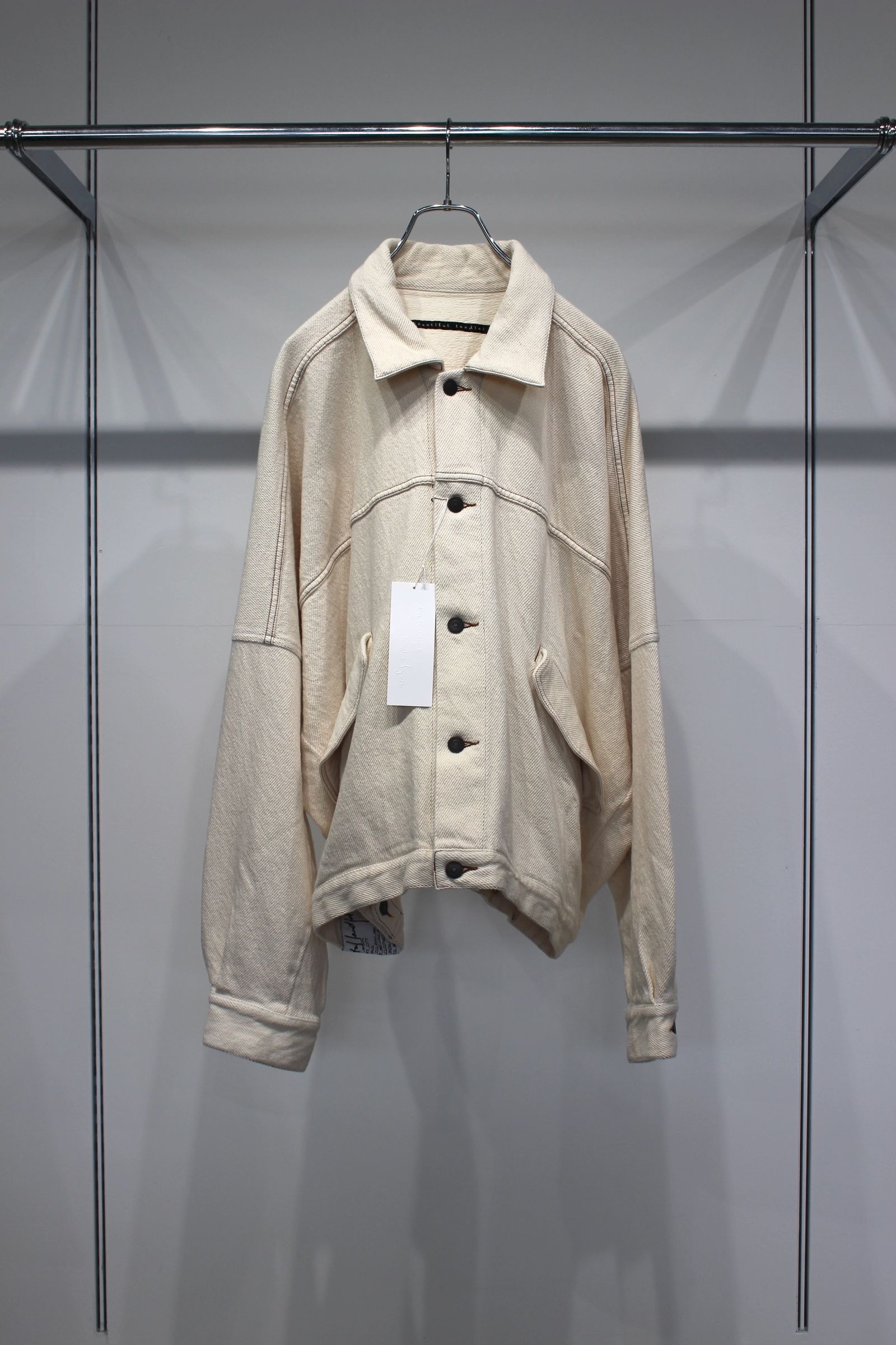 SOFT DENIM WIDE JACKET | KINARI | ソフトデニムジャケット