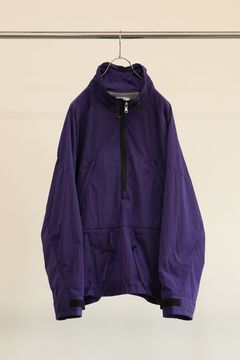 NYLON PULLOVER JACKET | PURPLE | ナイロンジャケット