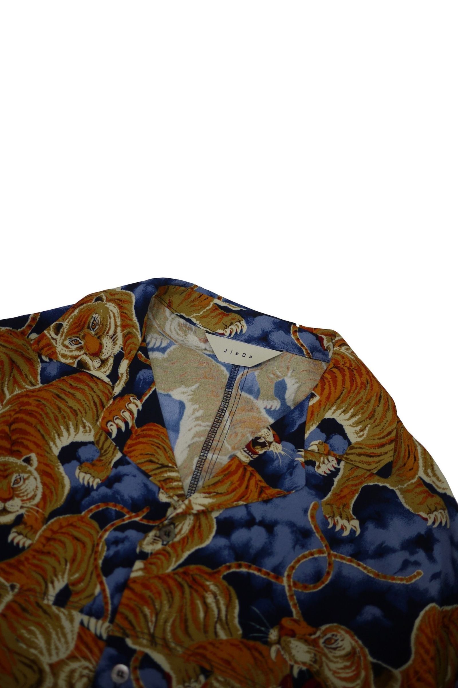 JieDa - HUNDRED TIGER PANEL SHIRT S/S/タイガーパネルシャツ | NapsNote