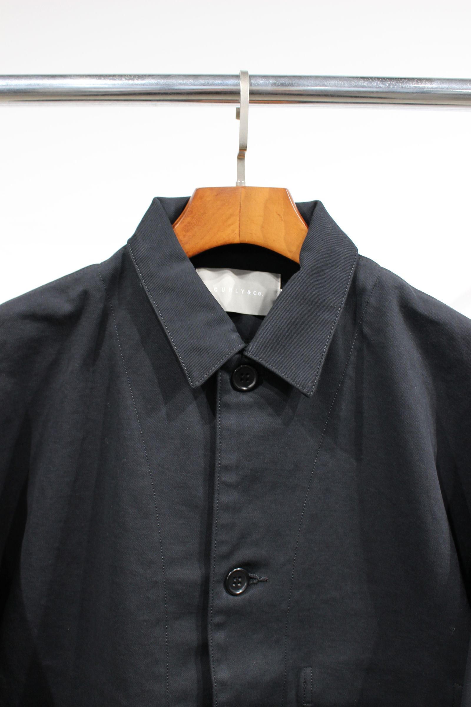 HARD TWILL COVERALL/BLACK