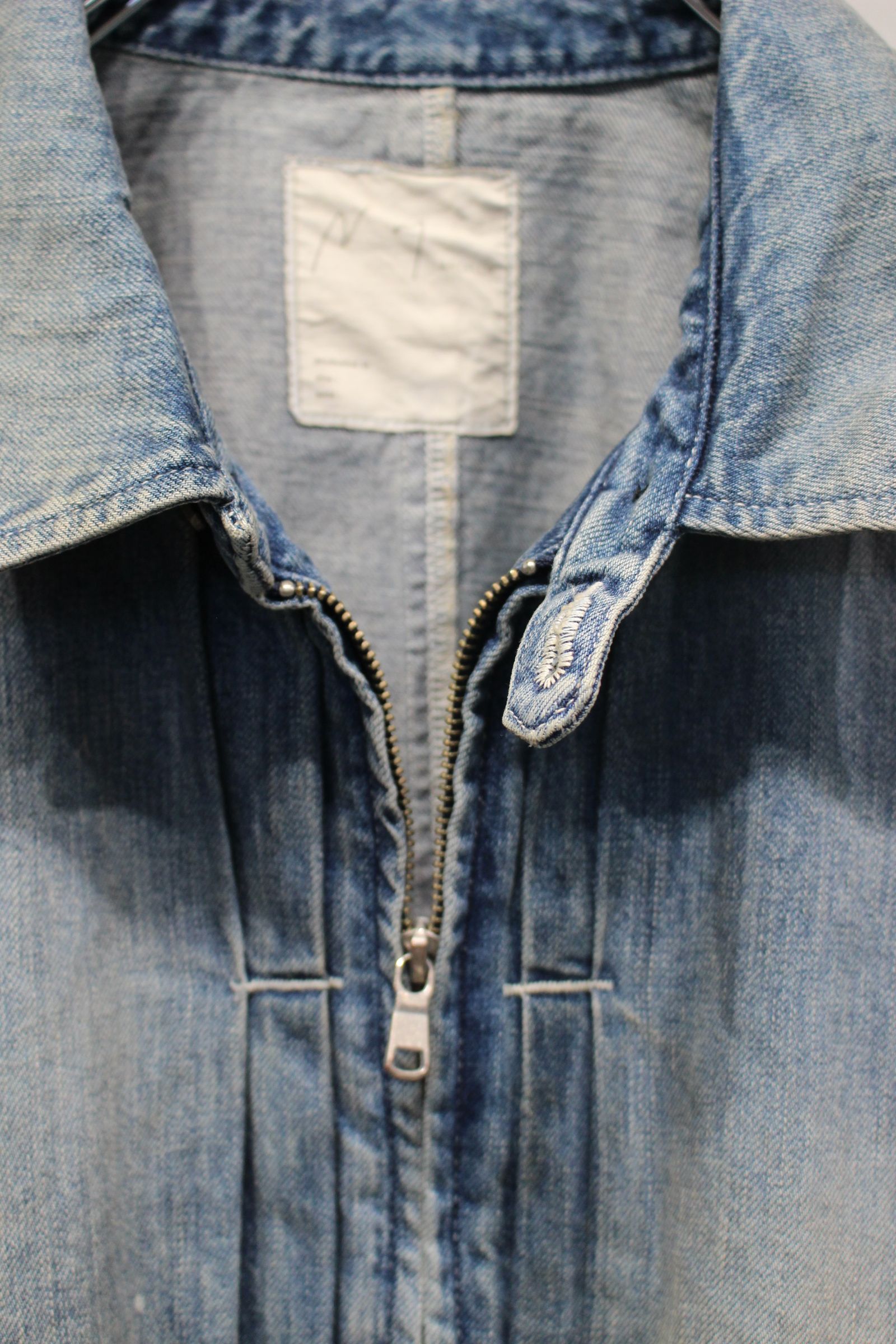 AGING DENIM TUCK JACKET | INDIGO | デニムジャケット