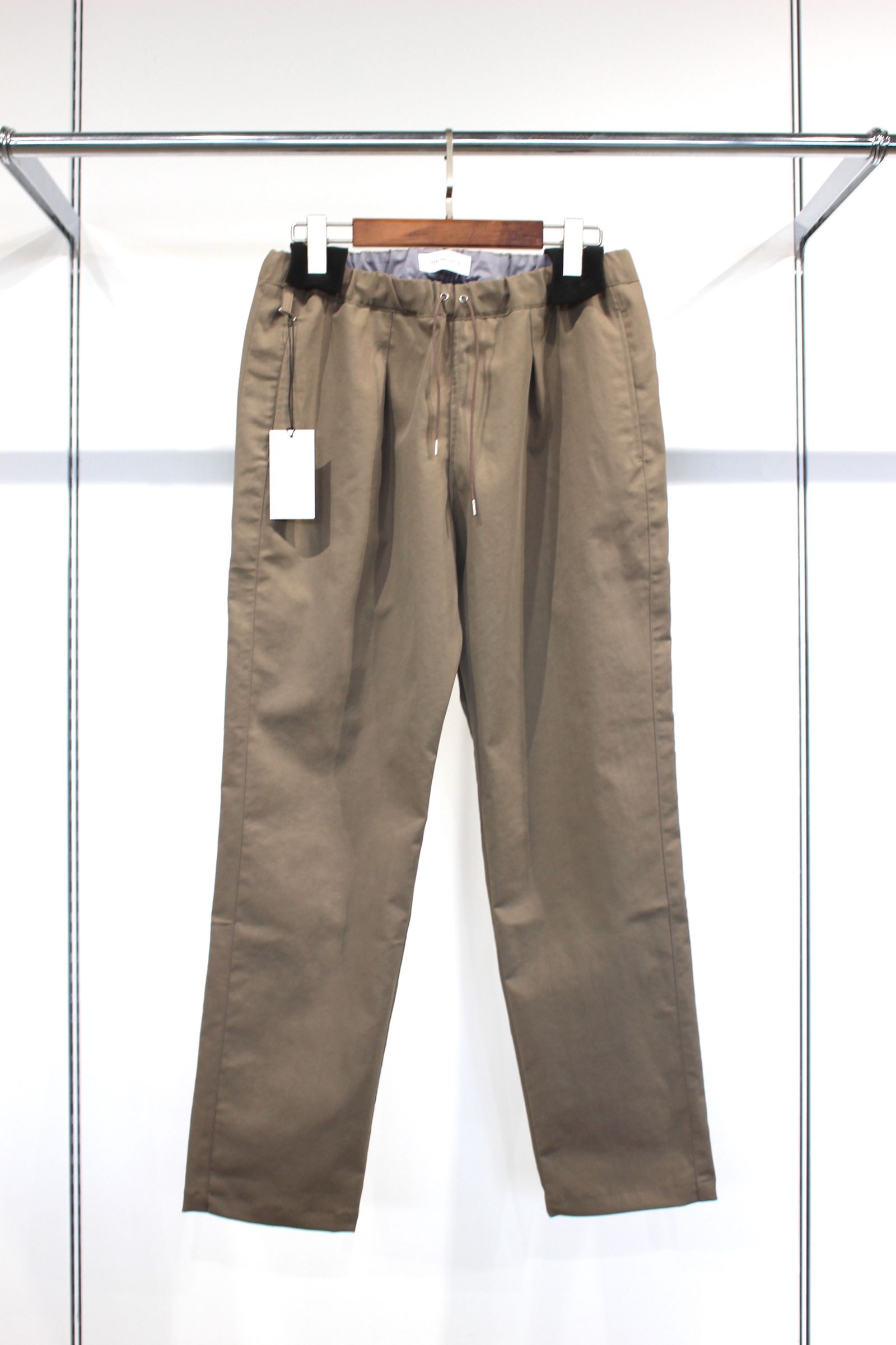 ALBERT Trousers”Twill”/MOCHA/イージートラックパンツ