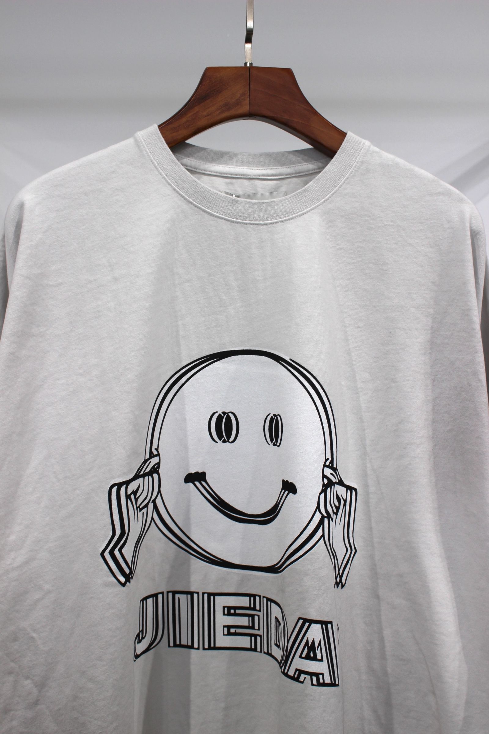 JieDa - JIEDA SMILE OVERSIZED TEE/プリントTシャツ/アイボリー