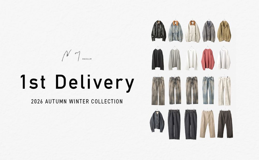 ANCELLM 26  AW 1st Delivery | New Item