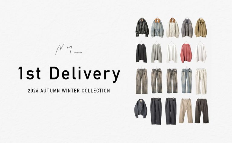 ANCELLM 26  AW 1st Delivery | New Item