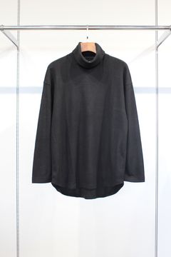 PREMIEREWARM L/S TEE (turtle-neck) | BLACK | カットソー