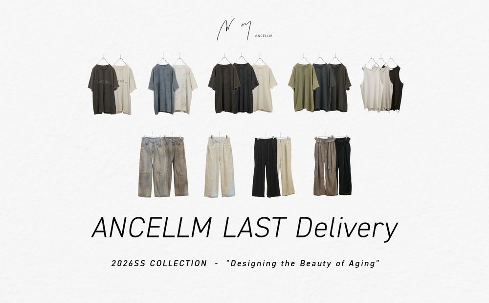ANCELLM 26SS Last Delivery | New Item