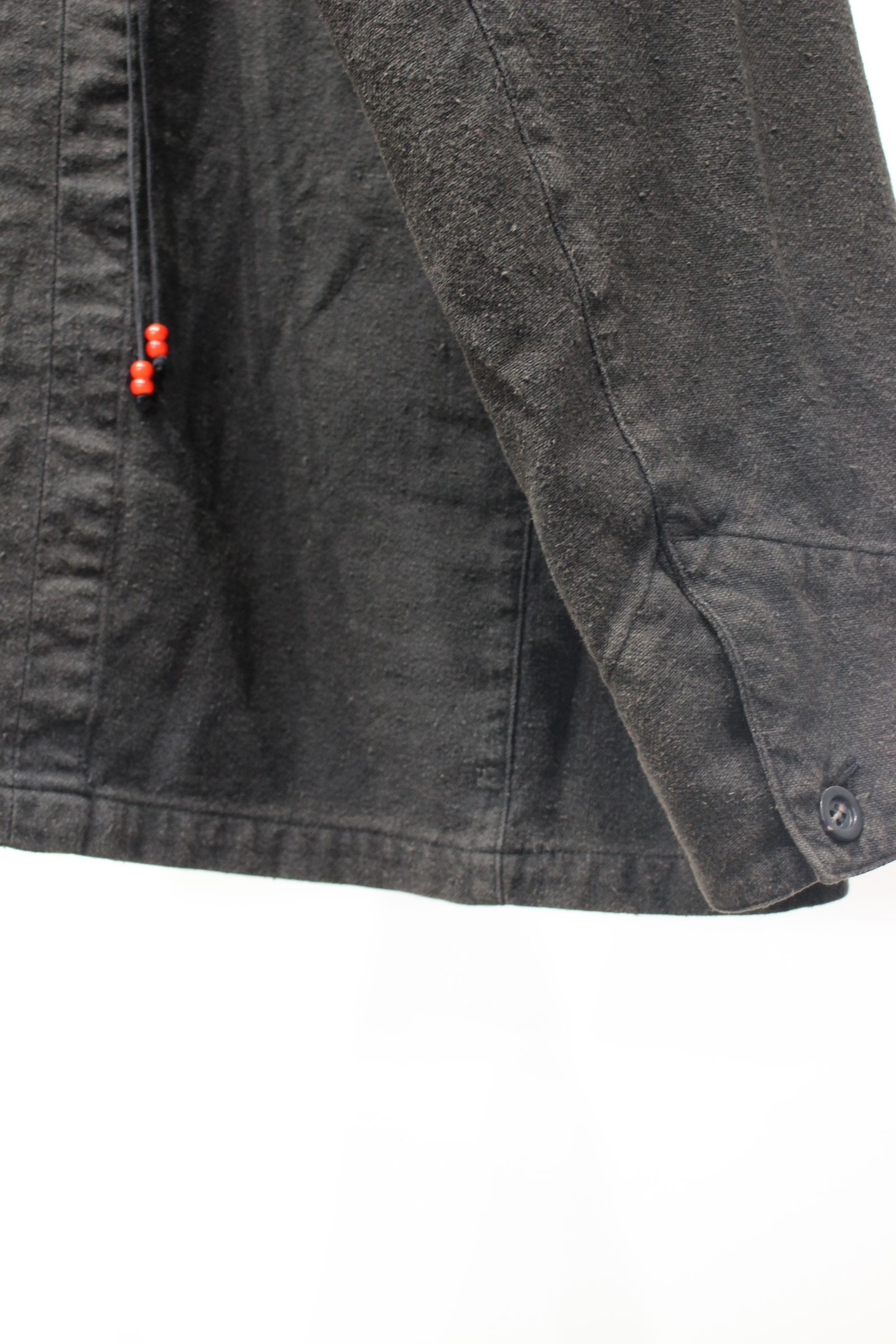 [ラスト1点] C/R DUCK COVERALL JACKET | BLACK | カバーオール