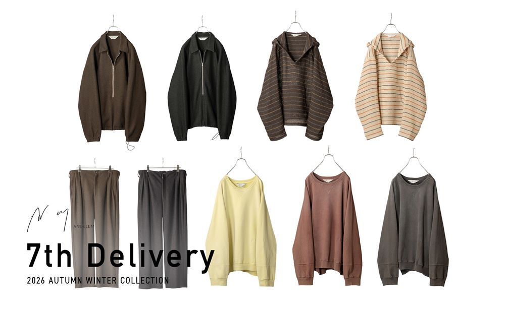 ANCELLM 26  AW 7th Delivery | New Item