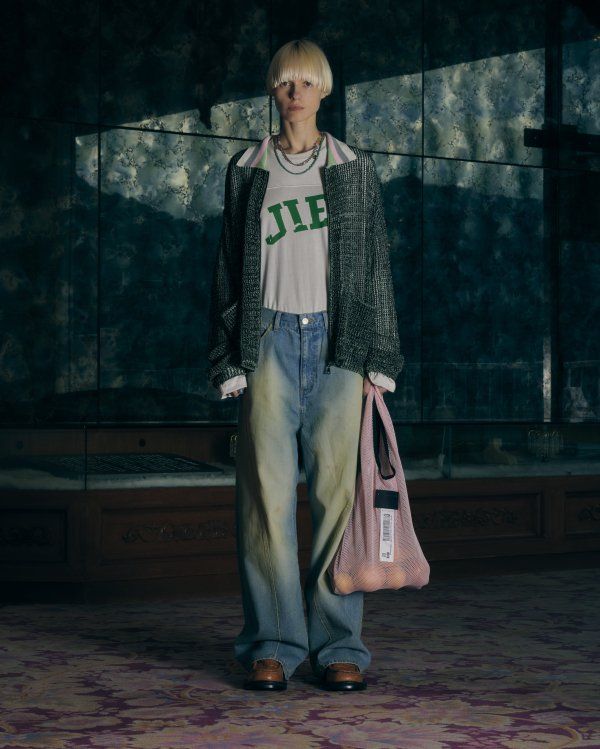 FOOTBALL PLATING OVERSIZED T-SHIRT/IVORY