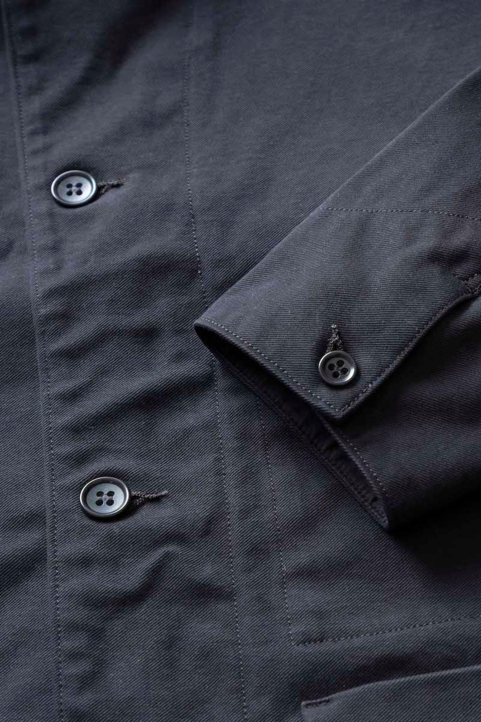 HARD TWILL COVERALL/BLACK