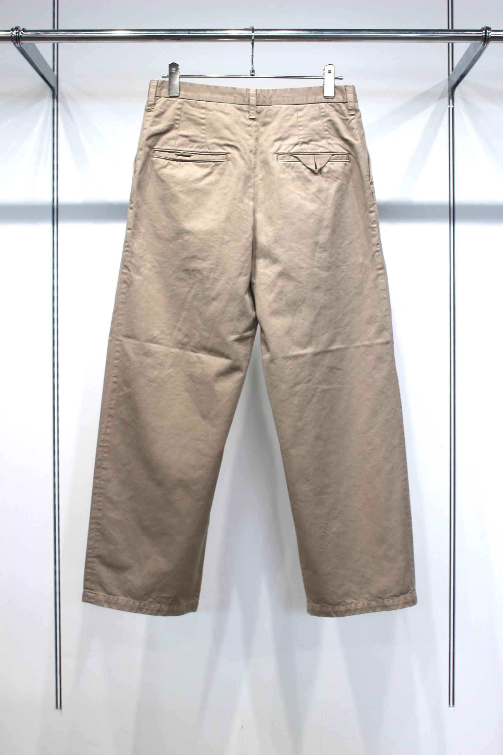 CHINO SLACKS | GRAY | チノスラックス