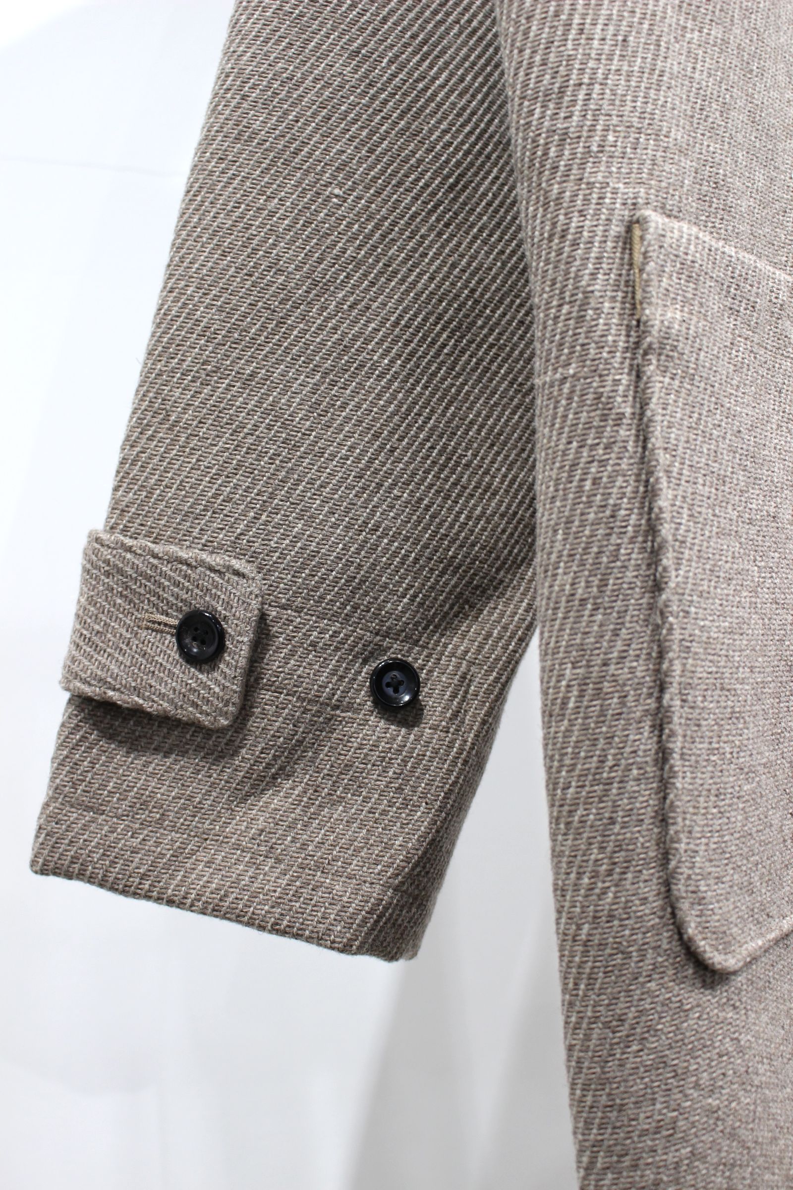 [ラスト1点] HYPER BIG CASHMERE HEAVY ROYAL NAVY DUFFEL COAT | BEIGE | ダッフルコート