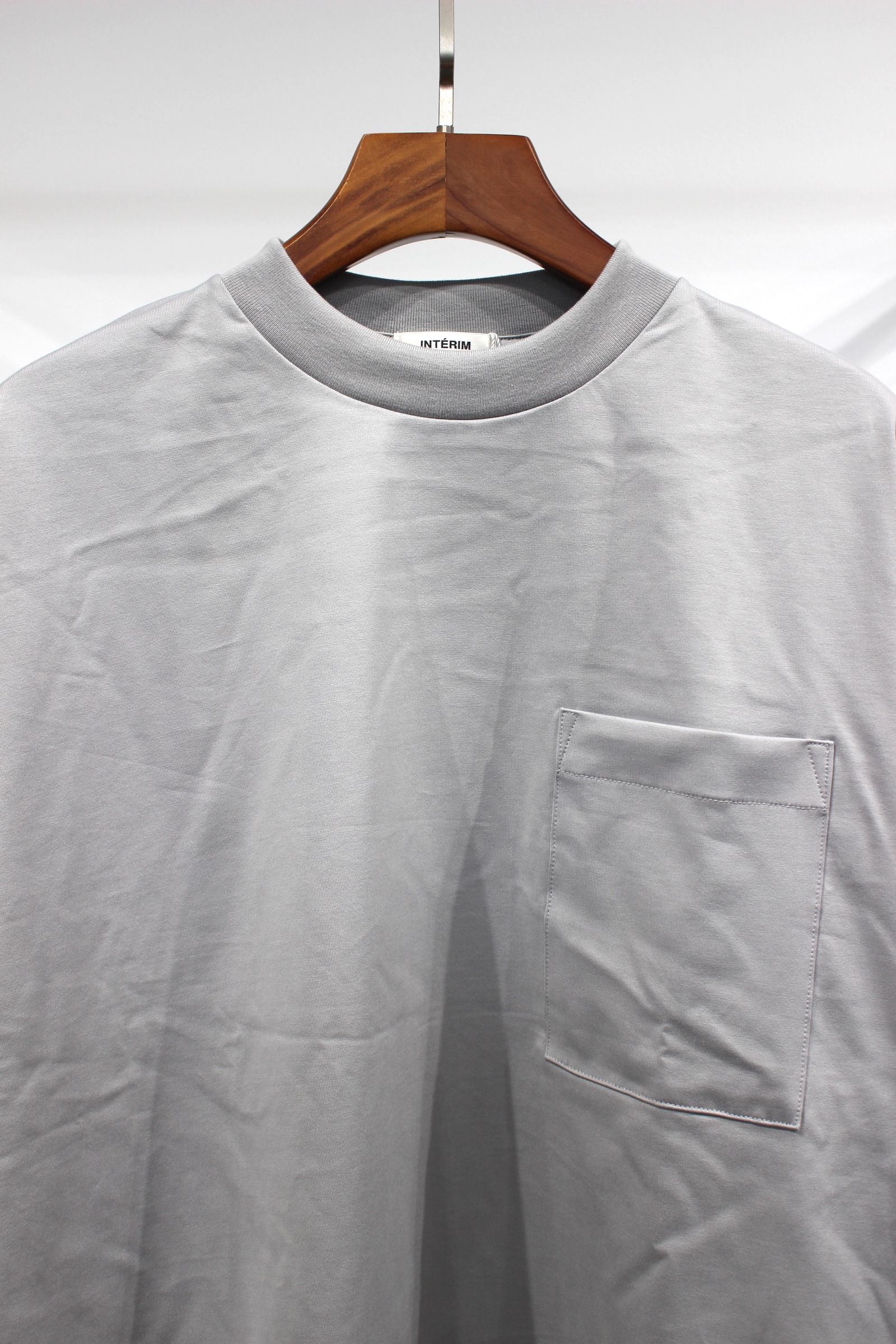 LONG STAPLE AUSTRALIAN COTTON HYPER BIG T-SHIRT/B.GRAY