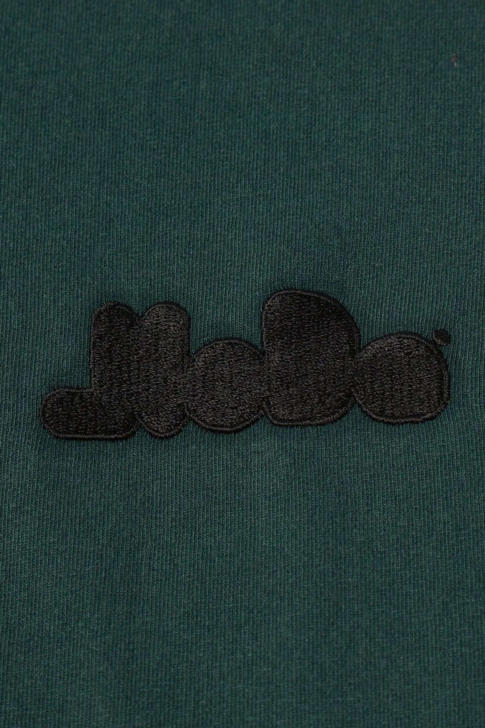 PIGMENT EMBROIDERY TEE | GREEN | Tシャツ