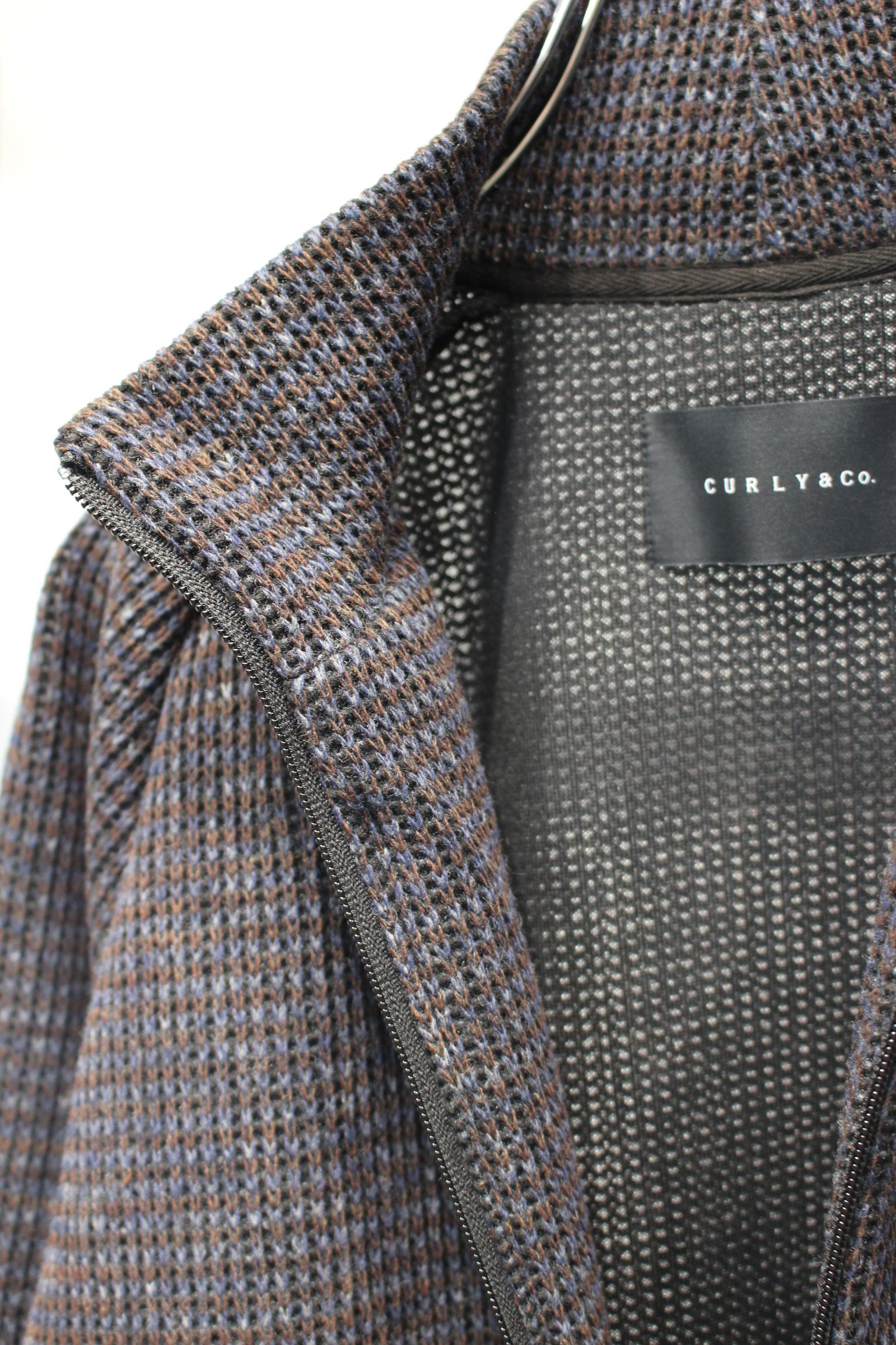 WOOL Q/G KNIT DRIVER'S JACKET | MIDNIGHT | ドライバーズジャケット