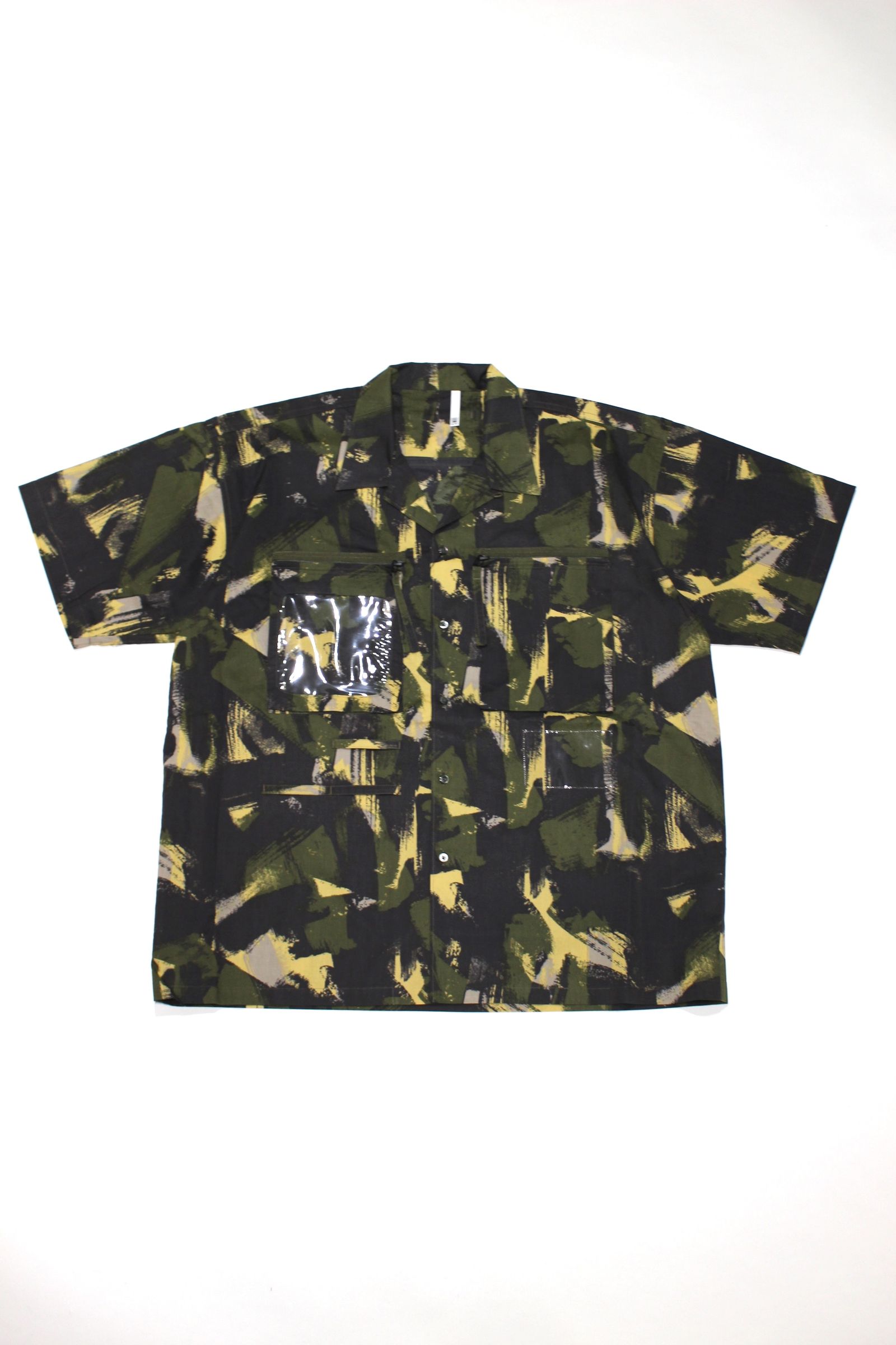 CHEMICAL OPEN-COLLAR SHORT-SLEEVE SHIRT/オープンカラーシャツ