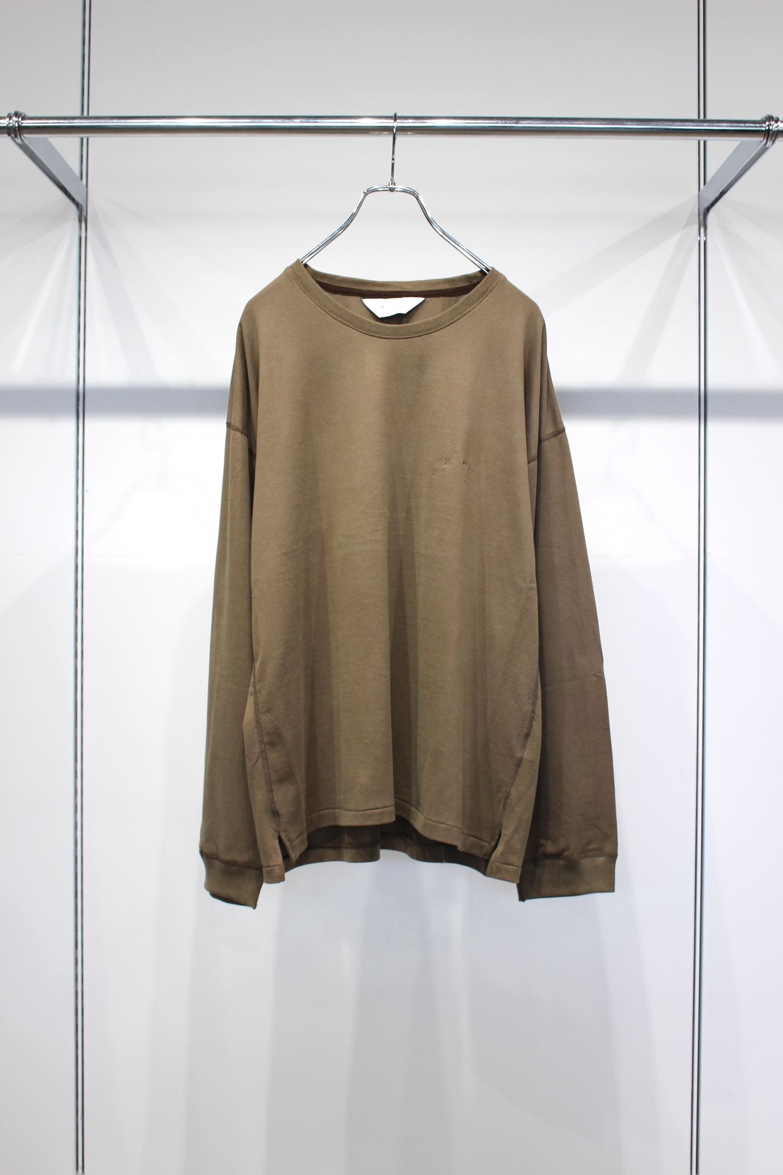 UNEVENNESS type-U LS T-SHIRT | BROWN | カットソー