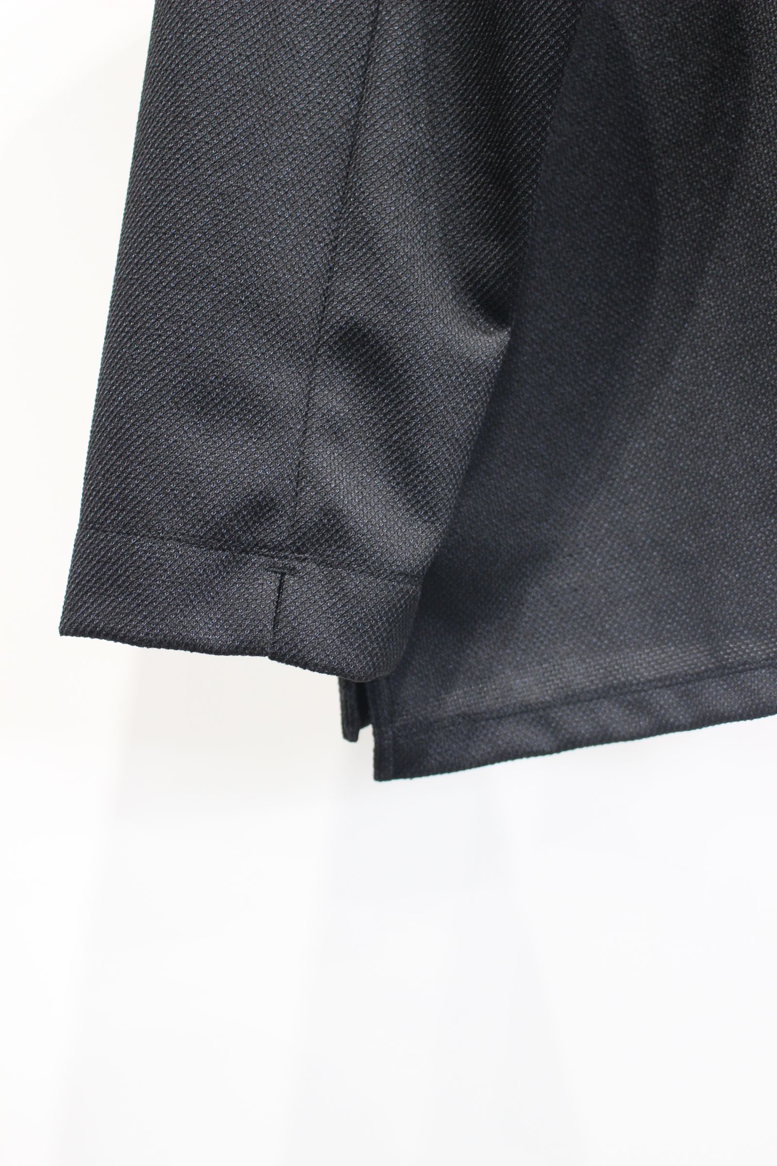 AIR PIQUE SHIRT JACKET | BLACK | シャツジャケット