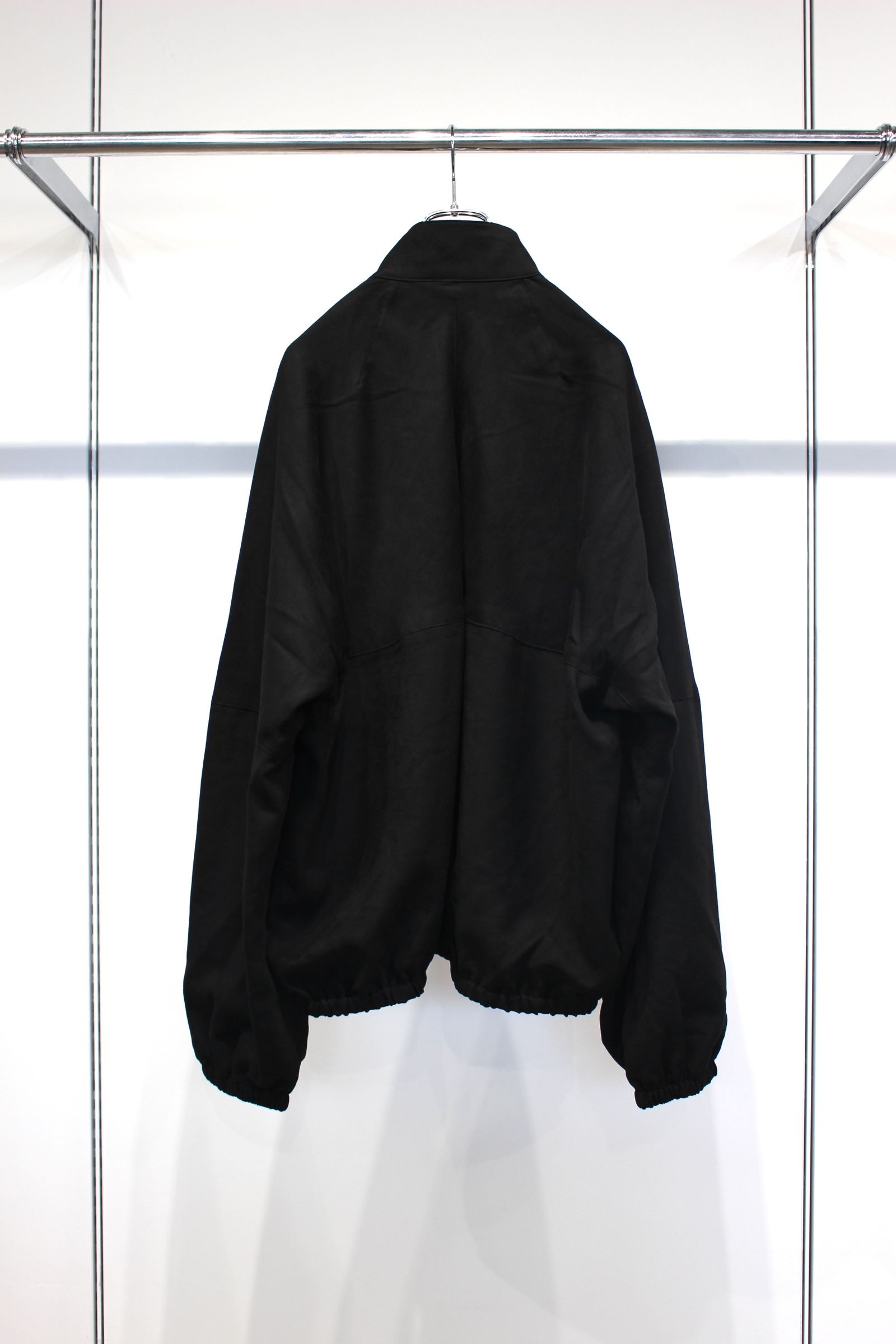 VEAGAN SUEDE KIMONO BLOUSON | BLACK | ライトアウター