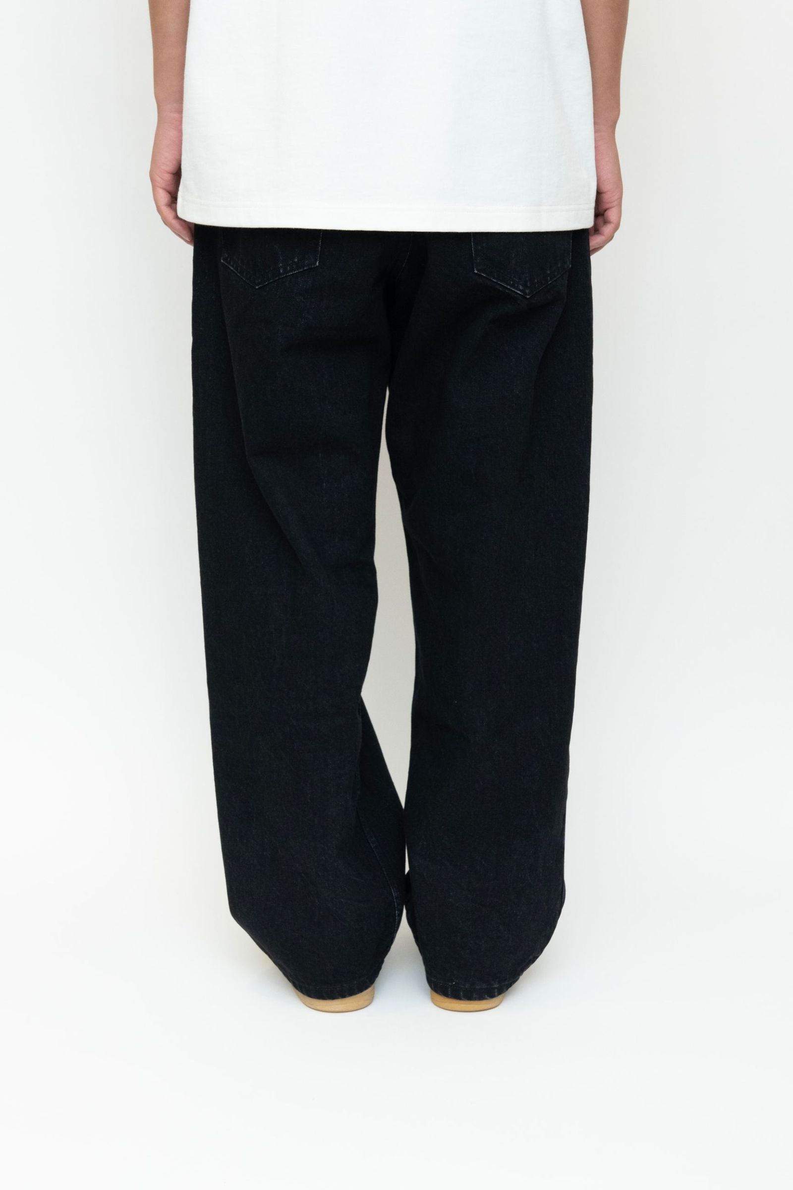 1TUCK BAGGY DENIM BIO | BLACK | デニム