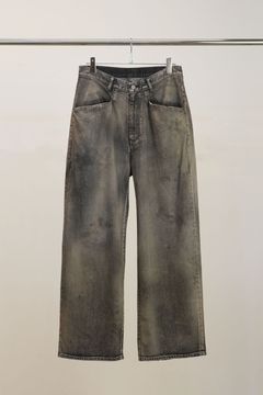 #6 AGING type-B | BLACK | デニムパンツ