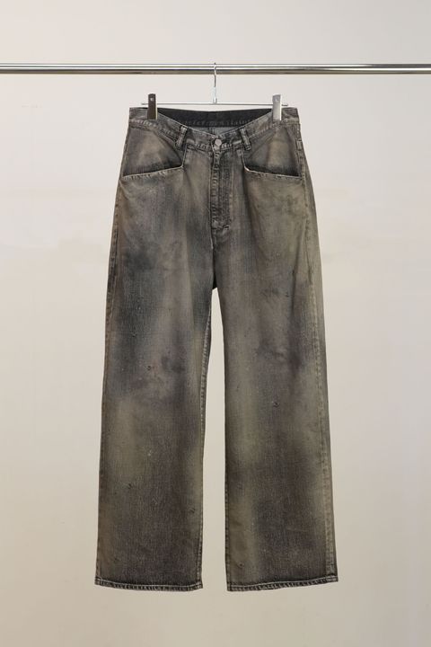 #6 AGING type-B | BLACK | デニムパンツ
