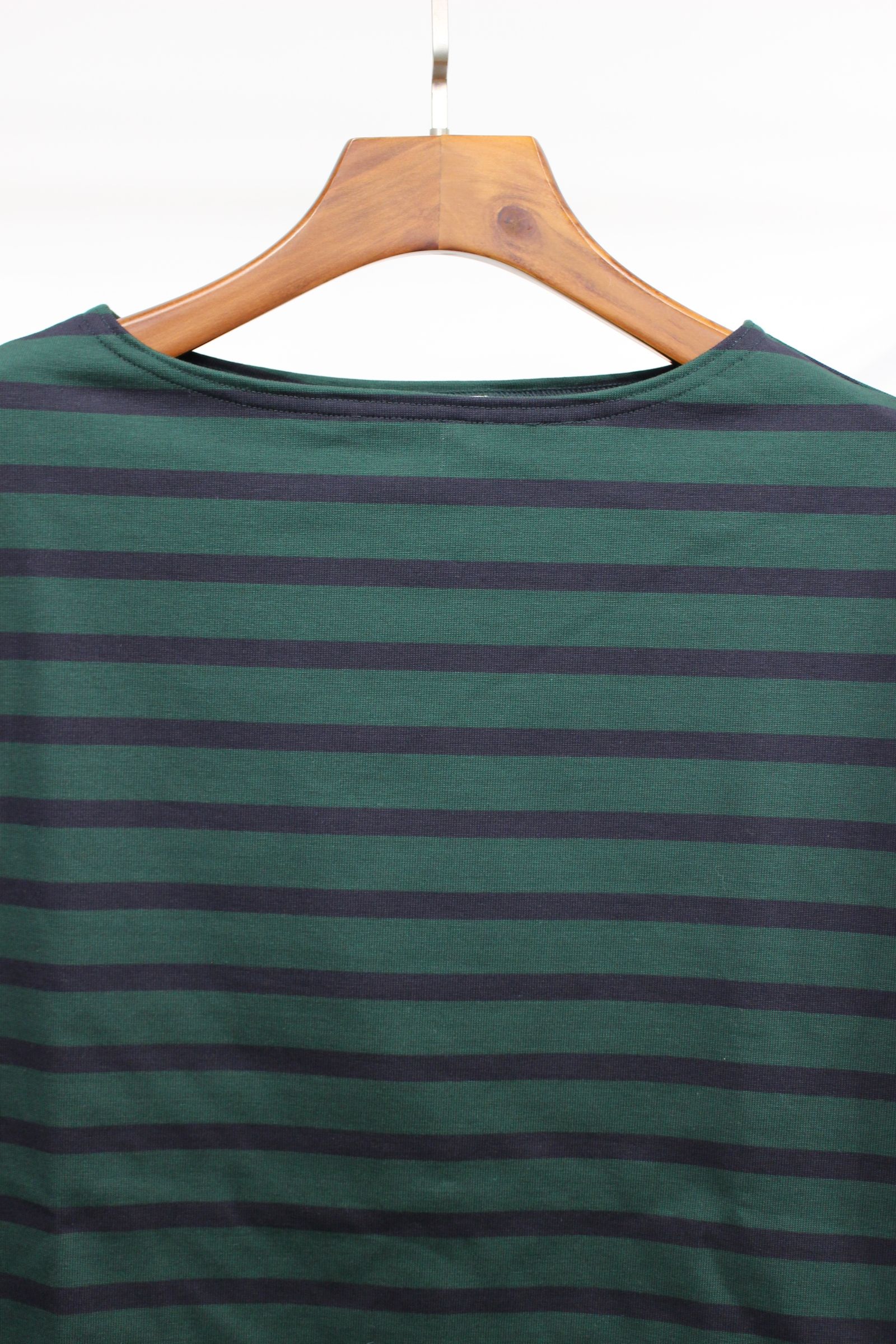 HYPER BIG SUVIN GIZA BASQUE SHIRT/GREEN-BLACK