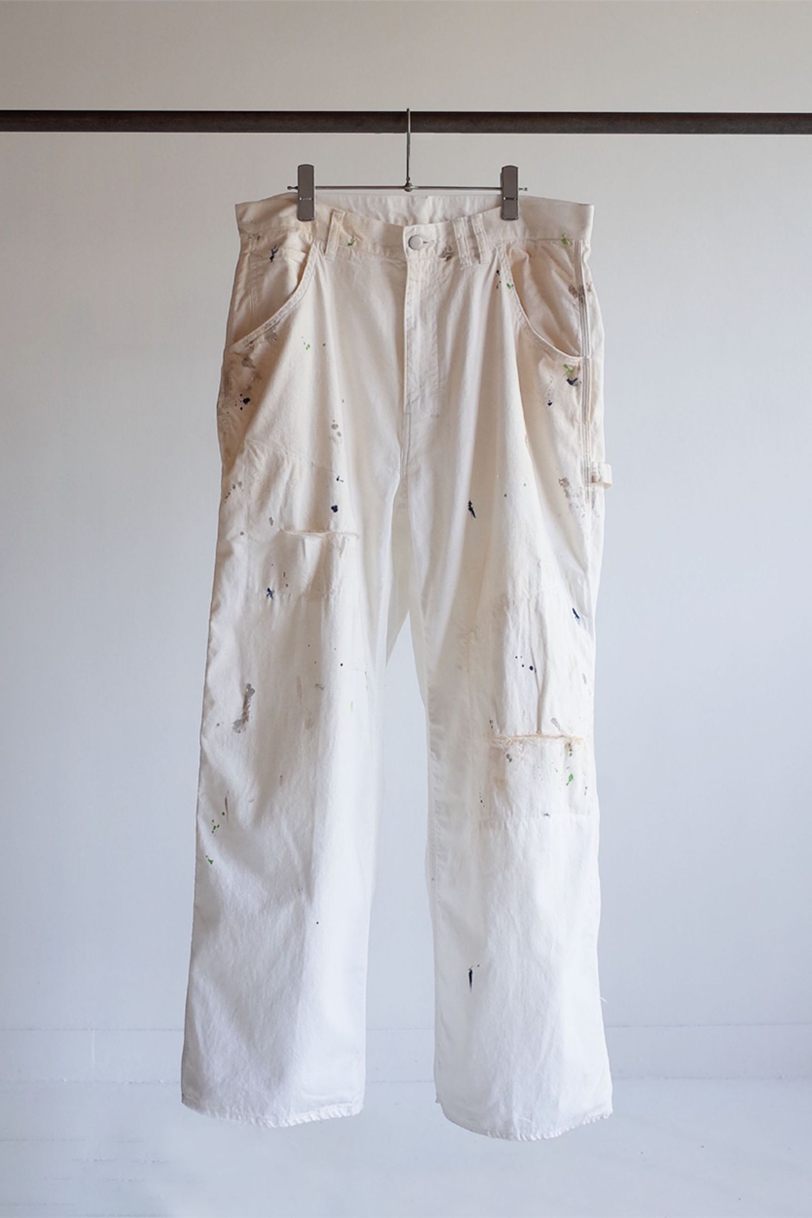 ANCELLM - AIGING PAINTER PANTS/WHITE | NapsNote