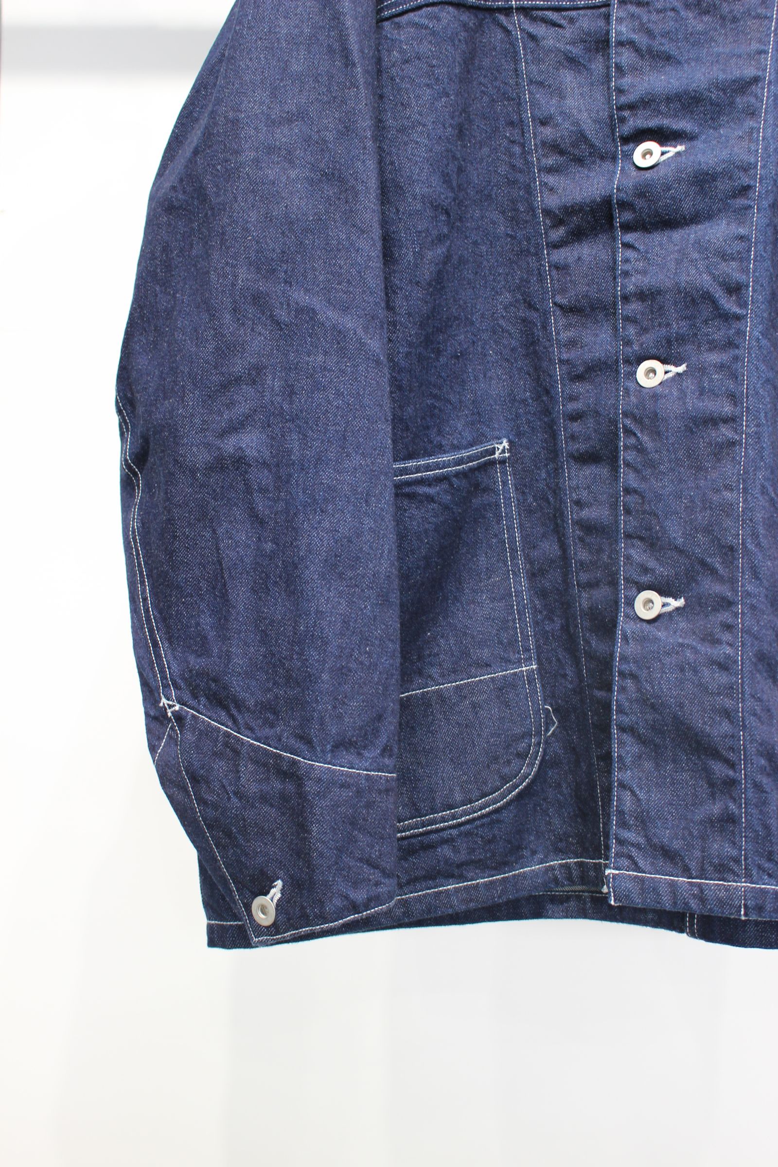 ARON COVERALL “one wash” | INDIGO | カバーオール