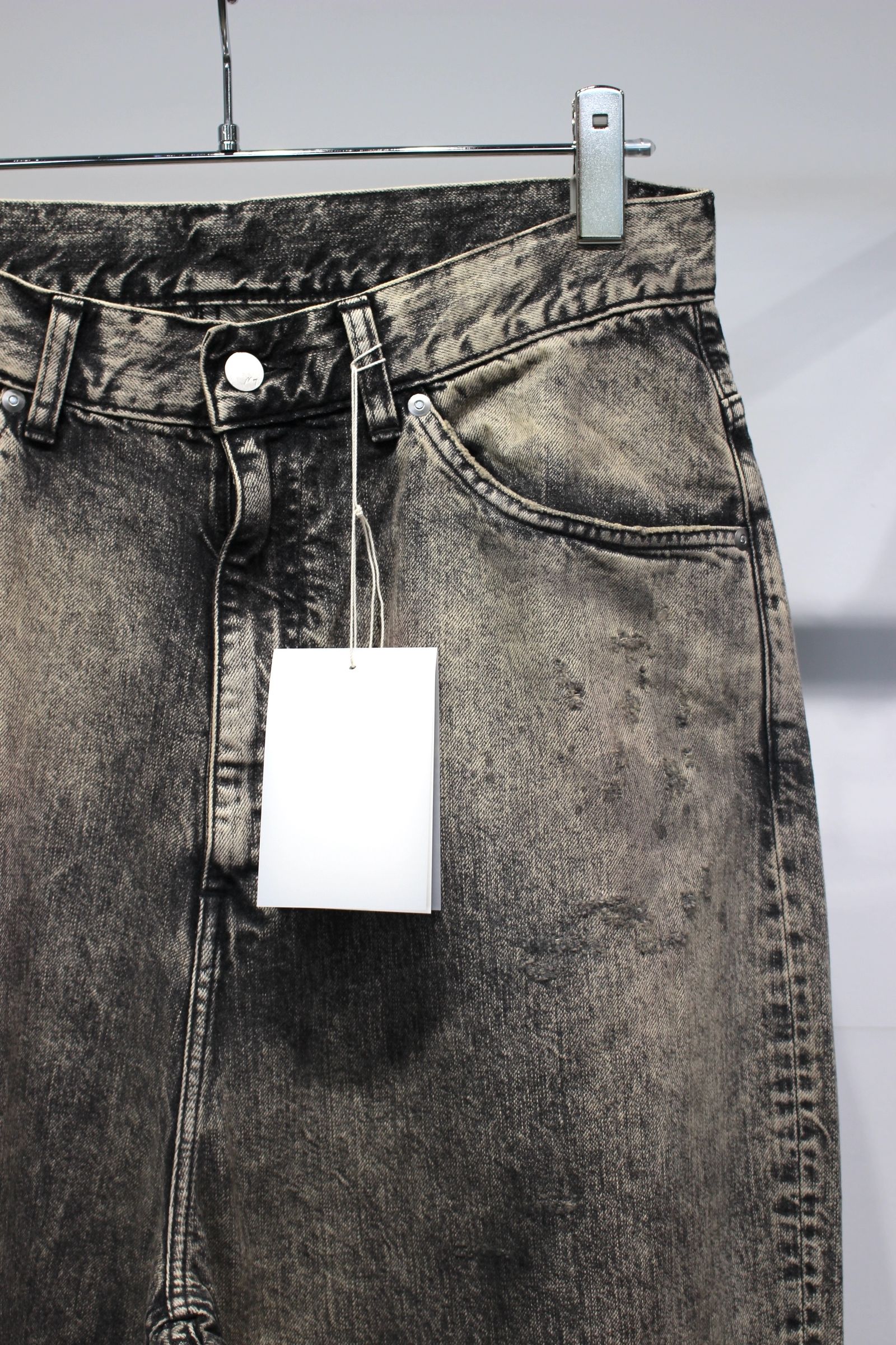 #05 AGING type-D | BLACK | デニムパンツ