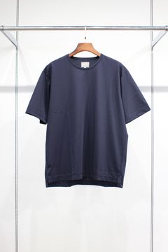 HIGH-GAUGE T/C TEE (S/S) | NAVY | カットソー