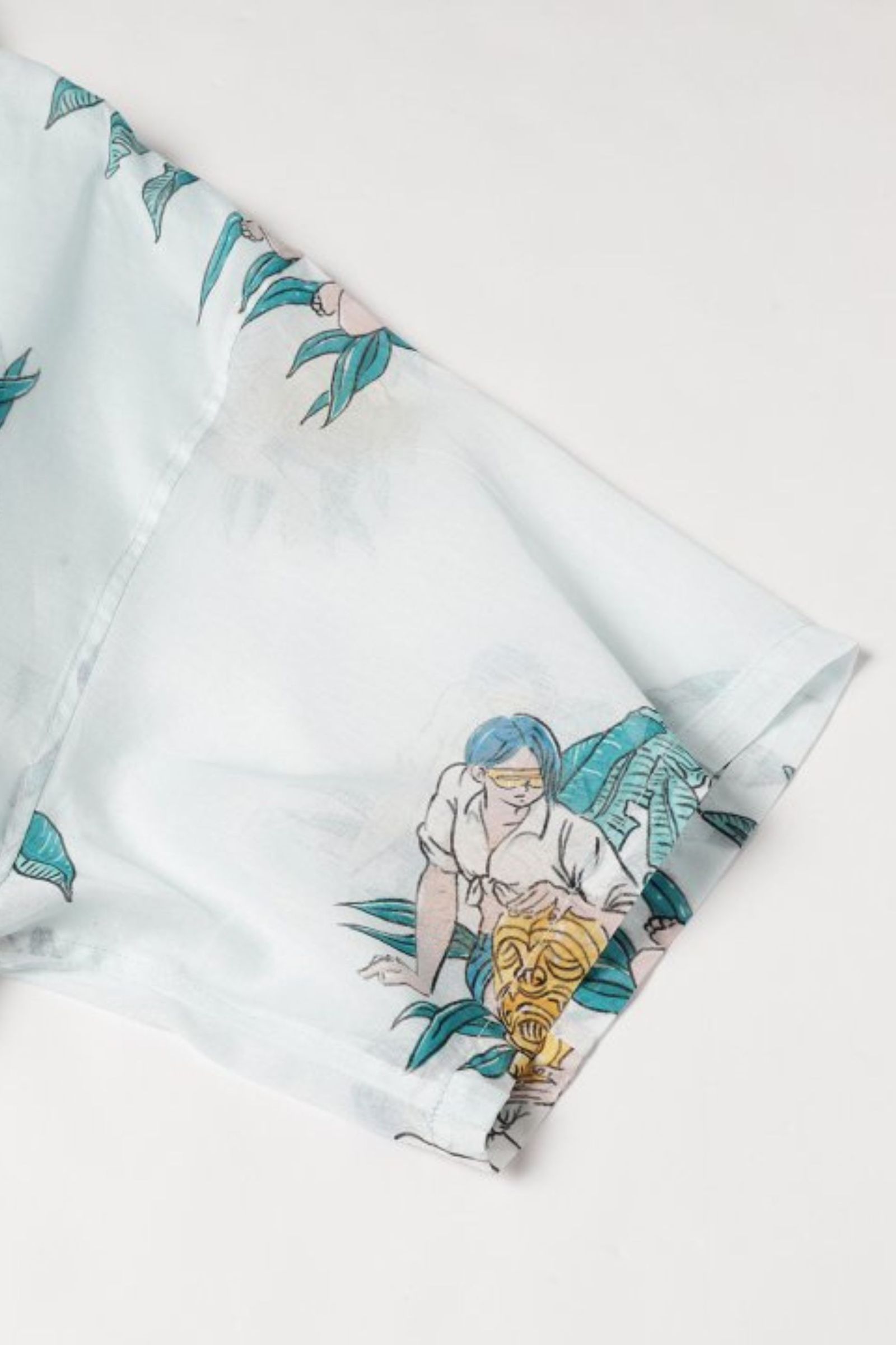 ALOHA LONE SHIRT S/S/アロハシャツ/ミント