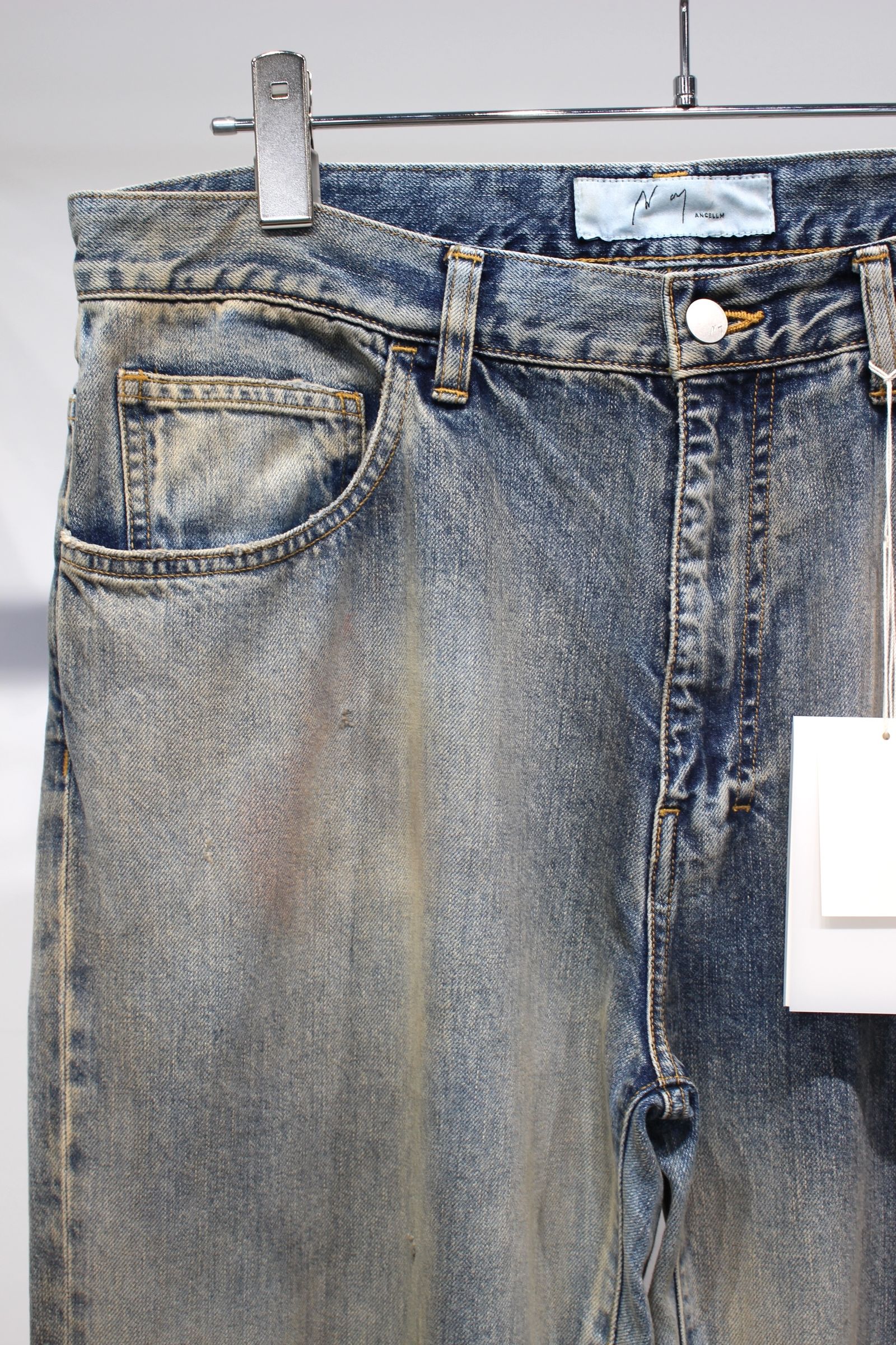 CUT-OFF LENGTH DENIM PANTS | INDIGO | デニムパンツ