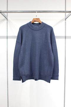 AZTEC CN SWEATER/SLATE BLUE