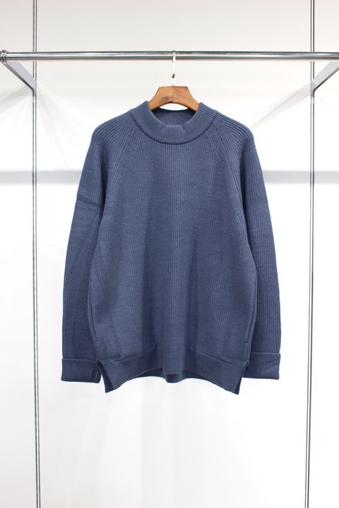 AZTEC CN SWEATER/SLATE BLUE